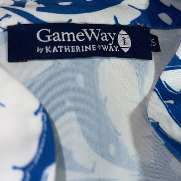 Katherine way Dress Womens Size S UPF 50 + Game Way V Neck Shift jersey Floral - Picture 8 of 11